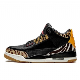 Boty Nike Air Jordan 3 Se Animal Mocha Pro Muže Černé