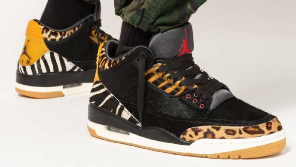 Boty Nike Air Jordan 3 Se Animal Mocha Pro Muže Černé