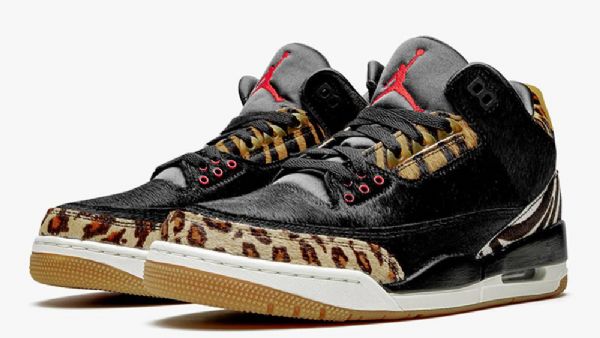 Boty Nike Air Jordan 3 Se Animal Mocha Pro Muže Černé