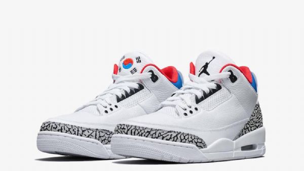 Boty Nike Air Jordan 3 Seoul Pro Muže Bílé