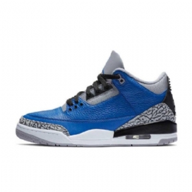 Boty Nike Air Jordan 3 Varsity Royal Pro Muže Modrošedá
