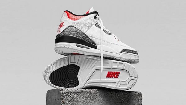 Nike Air Jordan 3 Japonské Boty Pro Ženy Šedé