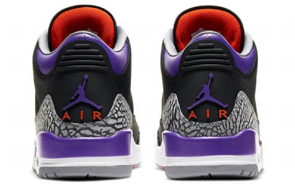 Nike Air Jordan 3 Retro Basketbalové Boty Pro Muže Fialové