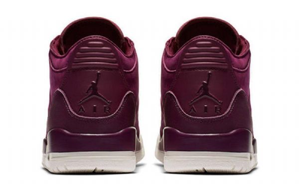 Nike Air Jordan 3 Retro Basketbalové Boty Pro Ženy Burgundsko