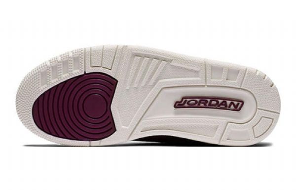 Nike Air Jordan 3 Retro Basketbalové Boty Pro Ženy Burgundsko