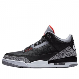 Nike Air Jordan 3 Retro Og Basketbalové Boty Pro Muže Černé