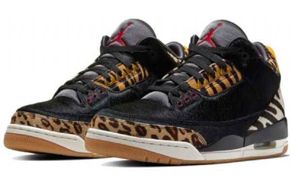 Nike Air Jordan 3 Retro Se Basketbalové Boty Pro Muže Leopard