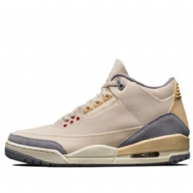Nike Air Jordan 3 Retro Se Muslin Basketbalové Boty Pro Muže Khaki