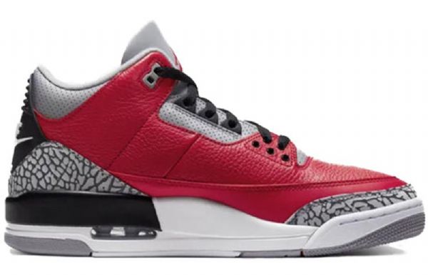 Nike Air Jordan 3 Retro Se Pánské Basketbalové Boty Červený Šedá