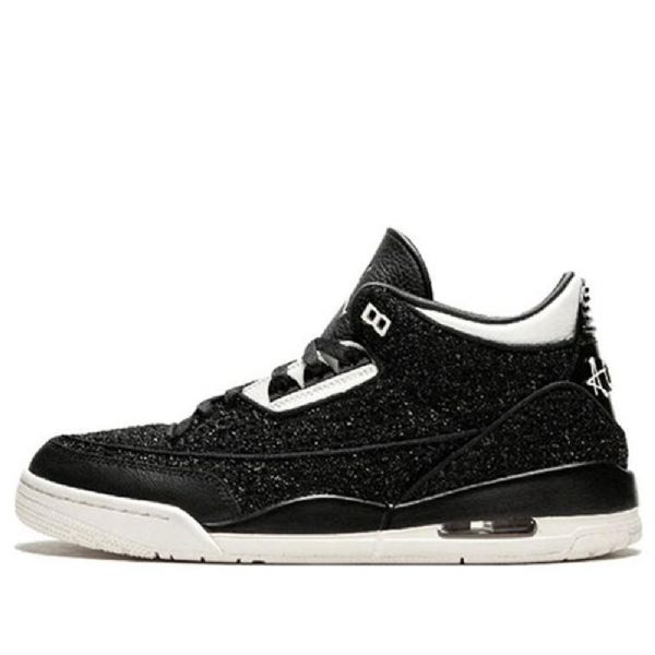 Nike Anna Wintour Air Jordan 3 Retro Basketbalové Boty Pro Ženy Černé
