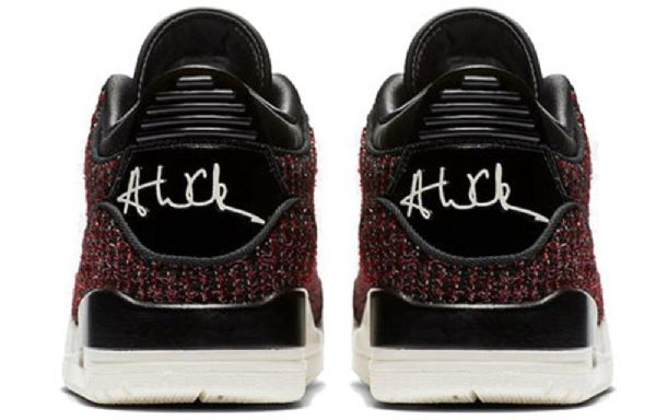 Nike Anna Wintour Air Jordan 3 Retro Basketbalové Boty Pro Ženy Červené