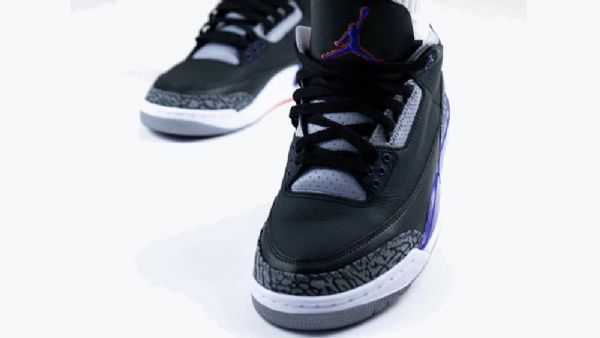 Pánské 3 Kurty Nike Air Jordan Fialové