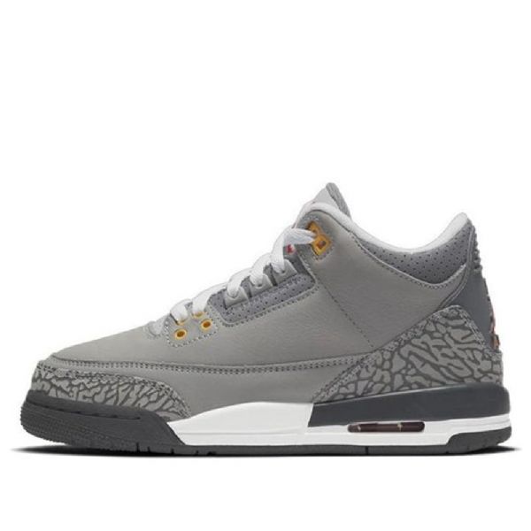 Pánské Basketbalové Boty Nike Air Jordan 3 Retro Gs Šedé
