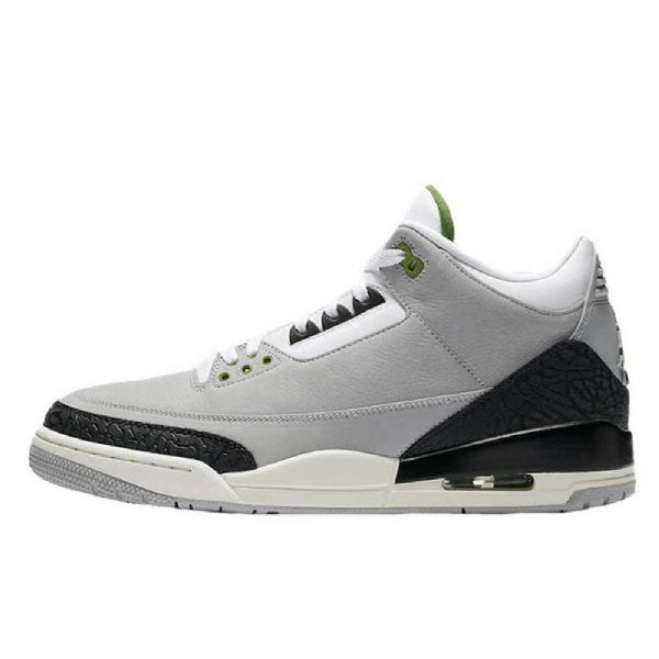 Pánské Boty Nike Air Jordan 3 Chlorophyll Tinker Šedé