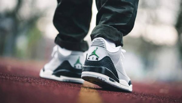Pánské Boty Nike Air Jordan 3 Chlorophyll Tinker Šedé