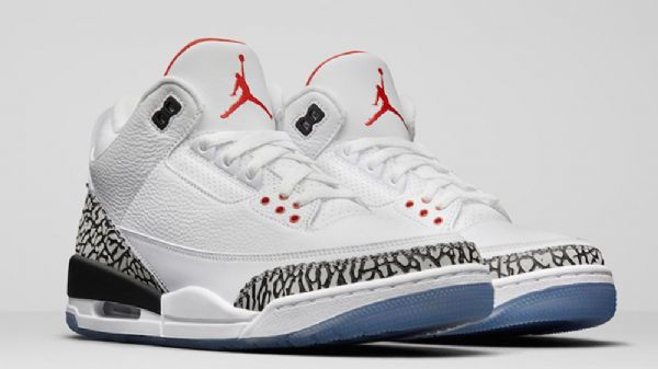 Pánské Boty Nike Air Jordan 3 Free Throw Line Šedé