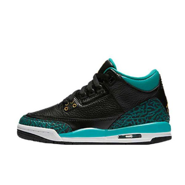 Pánské Boty Nike Air Jordan 3 Gs Černá Zlatý