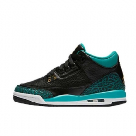 Pánské Boty Nike Air Jordan 3 Gs Černá Zlatý