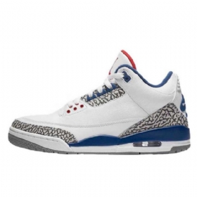 Pánské Boty Nike Air Jordan 3 Og True Modrý
