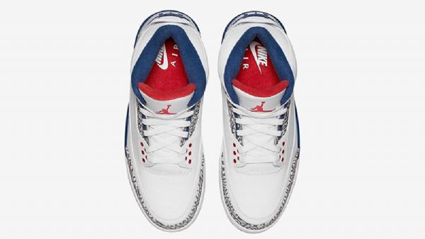 Pánské Boty Nike Air Jordan 3 Og True Modrý
