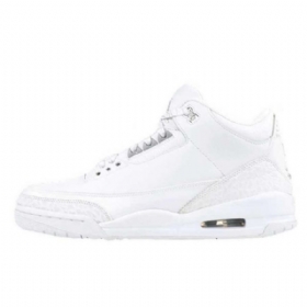 Pánské Boty Nike Air Jordan 3 Retro Pure Money Pro Muže Bílé