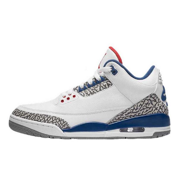 Pánské Boty Nike Air Jordan 3 True Bílý Modrý