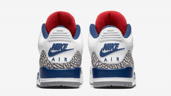 Pánské Boty Nike Air Jordan 3 True Bílý Modrý