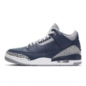 Pánské Boty Nike Air Jordan 3 V Tmavě Modré Barvě