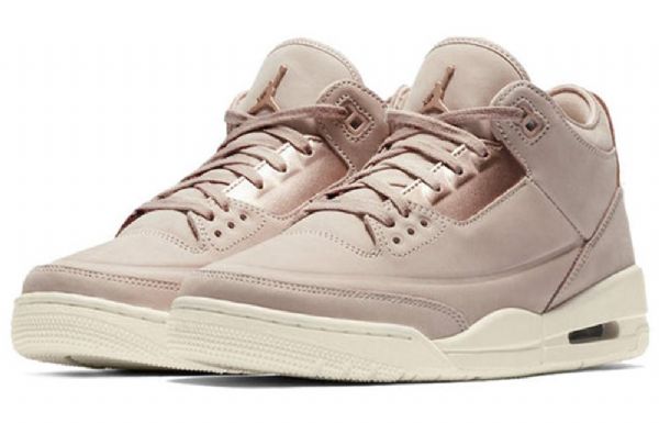 Retro Basketbalové Boty Nike Air Jordan 3 Se Pro Ženy Béžové