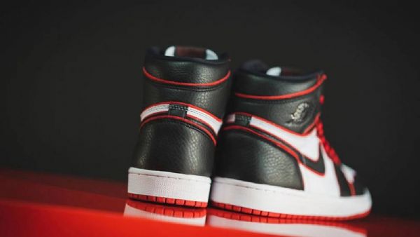 Boty Nike Air Jordan 1 Bloodline Pro Ženy Černá Bílý Červený