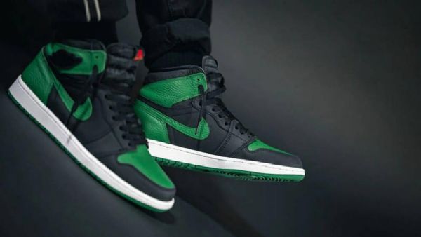 Boty Nike Air Jordan 1 Borovice Pro Ženy Zelené