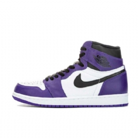 Boty Nike Air Jordan 1 Court 2020 Pro Muže Fialové