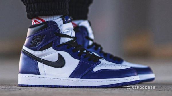 Boty Nike Air Jordan 1 Court 2020 Pro Ženy Fialové