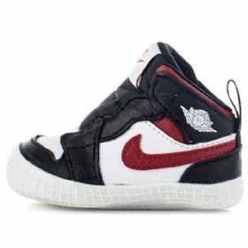 Boty Nike Air Jordan 1 Crib Bootie Pro Děti Červené