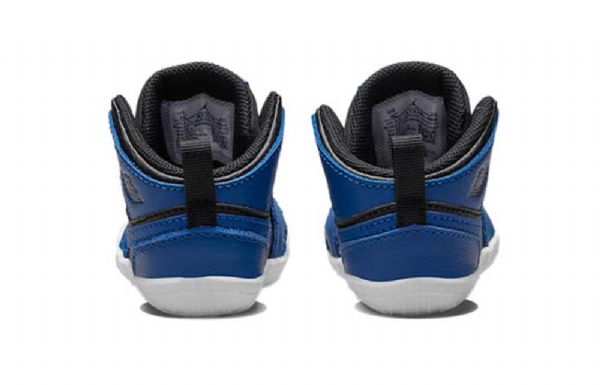 Boty Nike Air Jordan 1 Crib Bootie Pro Děti Tmavě Modré