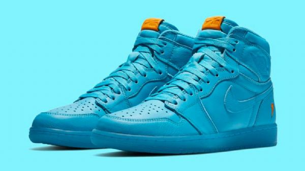 Boty Nike Air Jordan 1 Gatorade Lagoon Pro Muže Modré