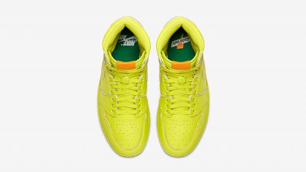 Boty Nike Air Jordan 1 Gatorade Lime Pro Muže Zelené