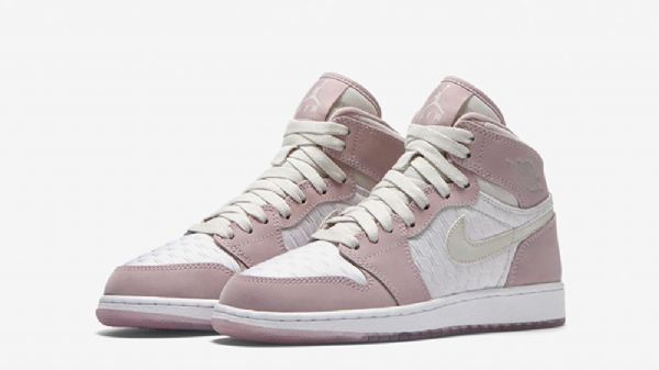 Boty Nike Air Jordan 1 Gg Plum Fog Heiress Pro Muže Růžové