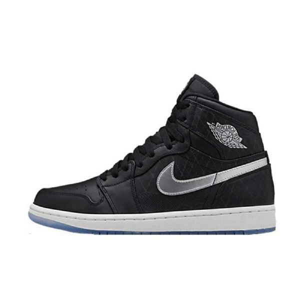 Boty Nike Air Jordan 1 High Tops Asg Pro Muže Černá Stříbrný