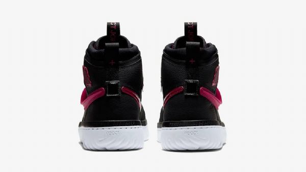 Boty Nike Air Jordan 1 High Tops React Noble Pro Muže Černá Červený