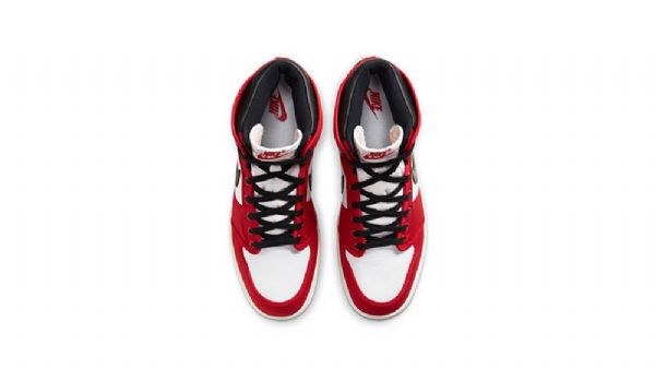 Boty Nike Air Jordan 1 Ko Chicago Pro Ženy Červenobílé