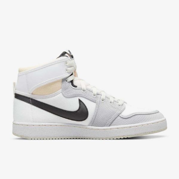 Boty Nike Air Jordan 1 Ko Pro Muže Bílá Šedá Černá