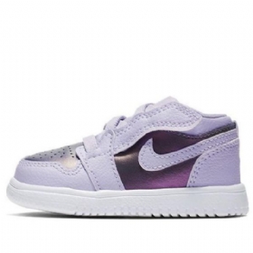 Boty Nike Air Jordan 1 Low Tops Alt Nachový Td Pro Děti