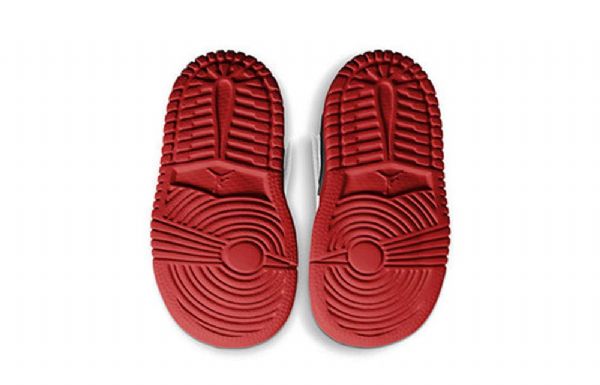 Boty Nike Air Jordan 1 Low Tops Alt Td Pro Děti Bílá Červená