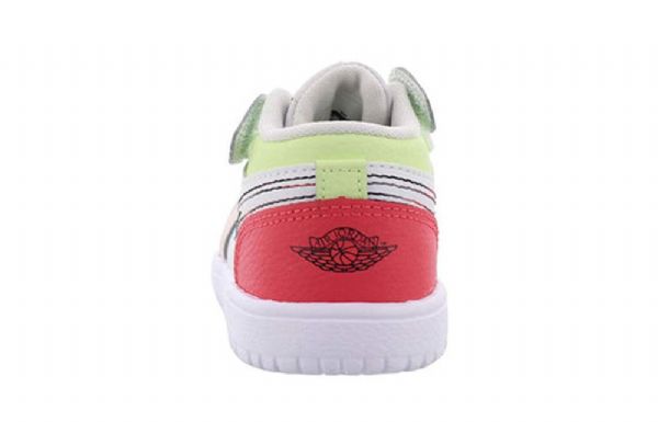 Boty Nike Air Jordan 1 Low Tops Alt Td Pro Děti Bílé