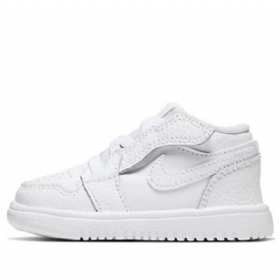 Boty Nike Air Jordan 1 Low Tops Alt Td Pro Děti Bílé