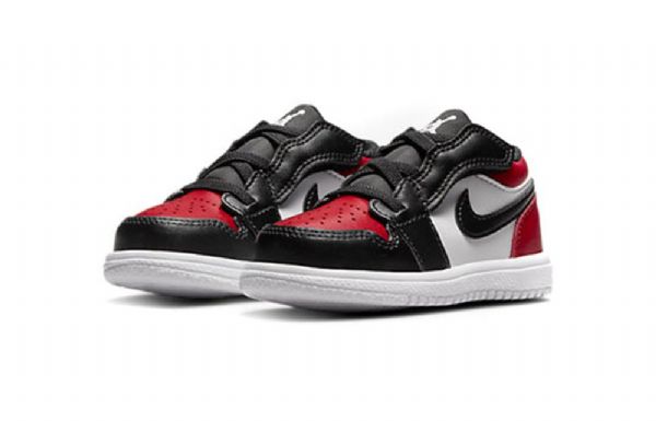 Boty Nike Air Jordan 1 Low Tops Alt Td Pro Děti Červený Černá Bílý