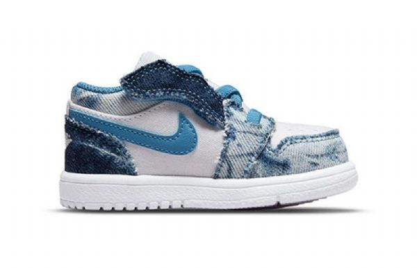 Boty Nike Air Jordan 1 Low Tops Alt Td Pro Děti Modré
