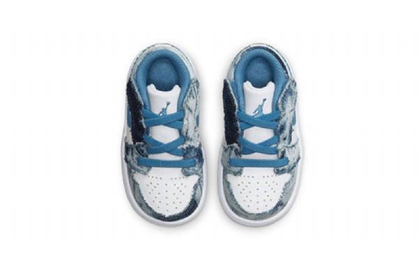 Boty Nike Air Jordan 1 Low Tops Alt Td Pro Děti Modré