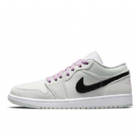 Boty Nike Air Jordan 1 Low Tops Barely Pro Ženy Zelená Růžová